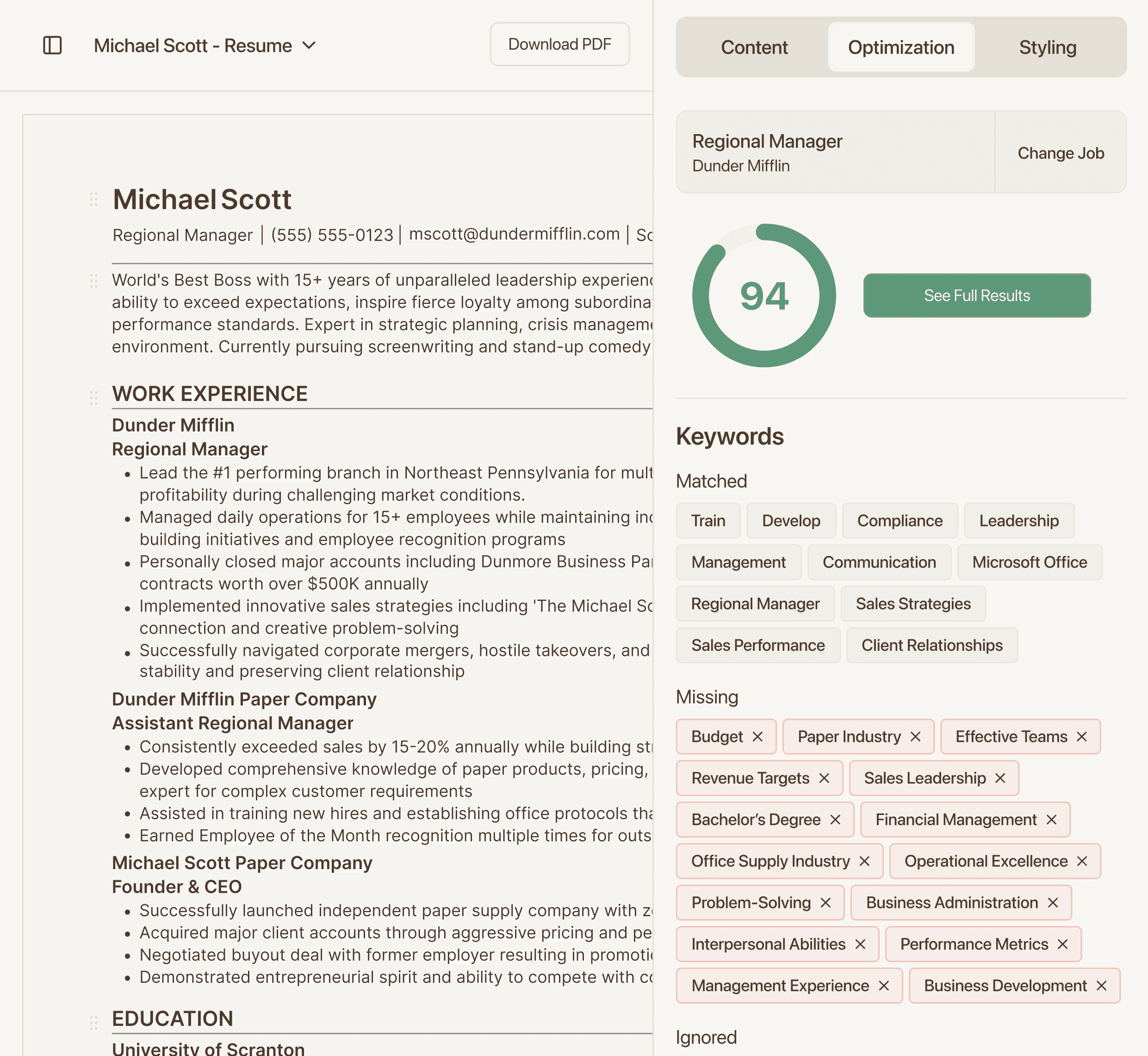 Every.cv App Preview